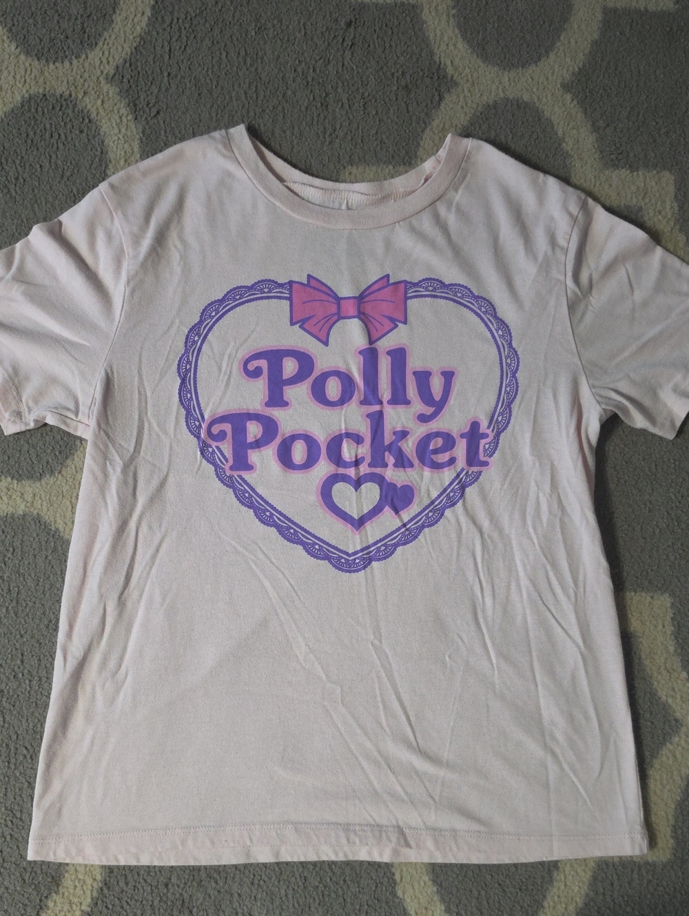 Hybrid Apparel Pink Polly Pocket Graphic Tee